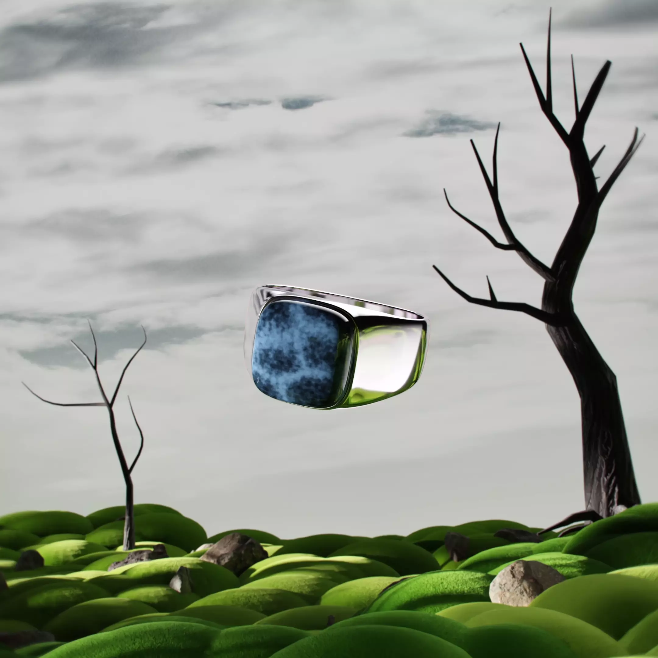 Chainer bracelet 3D product visualization