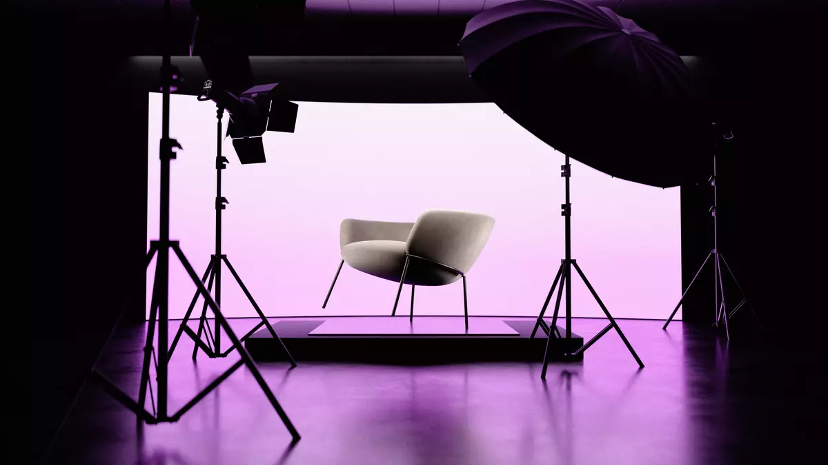 Wide 3D motion research render